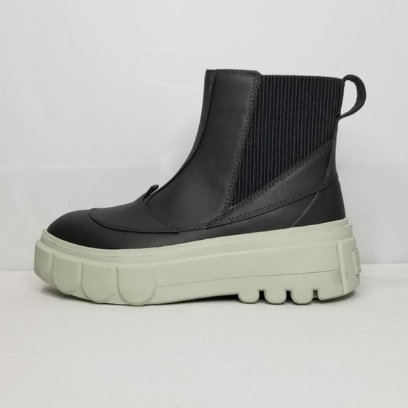 Sorel Women CARIBOU X Chelsea Waterproof Boot Size 9.5 Jet/Pixel 2048441 NWT - Picture 4 of 8